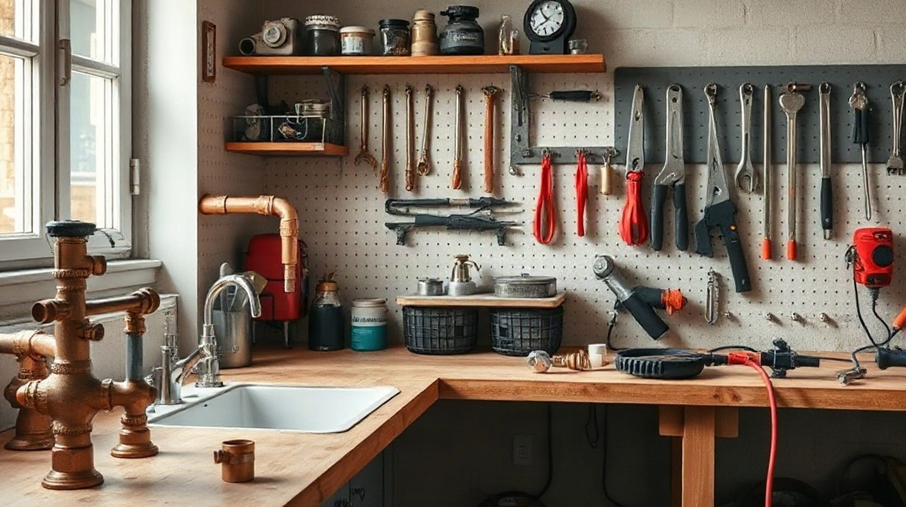 Artisan plombier en intervention à Montrouge